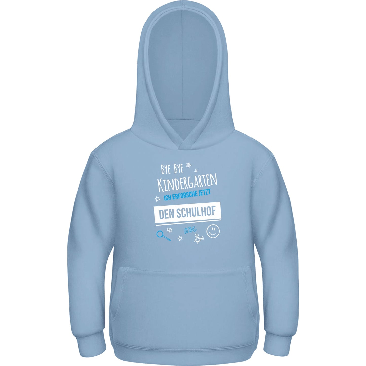 Kinder Hoodie Einschulung Mädchen – Bye Bye Kindergarten Schulhof