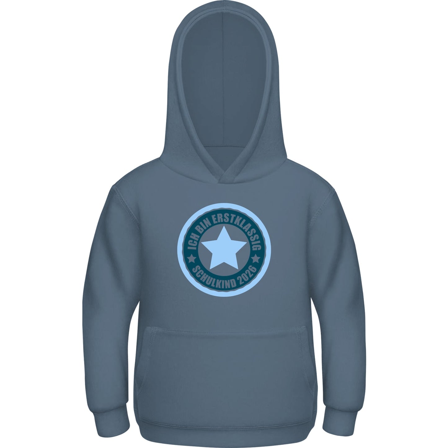 Kinder Hoodie Einschulung – Ich bin erstklassig, Schulkind 2026