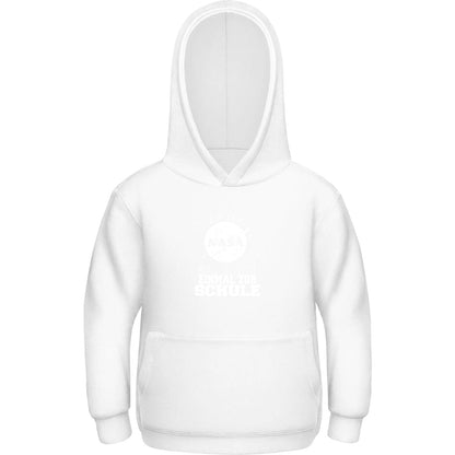 Kinder Hoodie Einschulung NASA Weltraum – Vor der NASA erst zur Schule