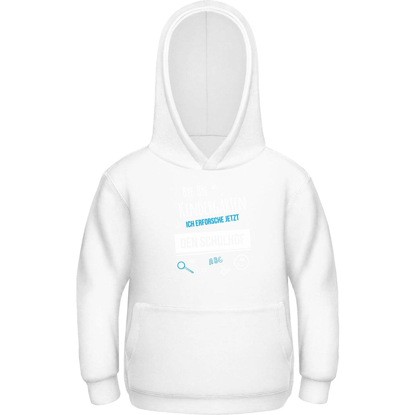Kinder Hoodie Einschulung Mädchen – Bye Bye Kindergarten Schulhof