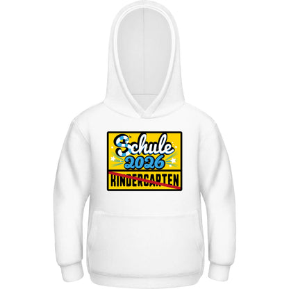 Kinder Hoodie Einschulung 2026 – Tschüss Kindergarten Motiv