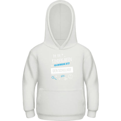 Kinder Hoodie Einschulung Mädchen – Bye Bye Kindergarten Schulhof