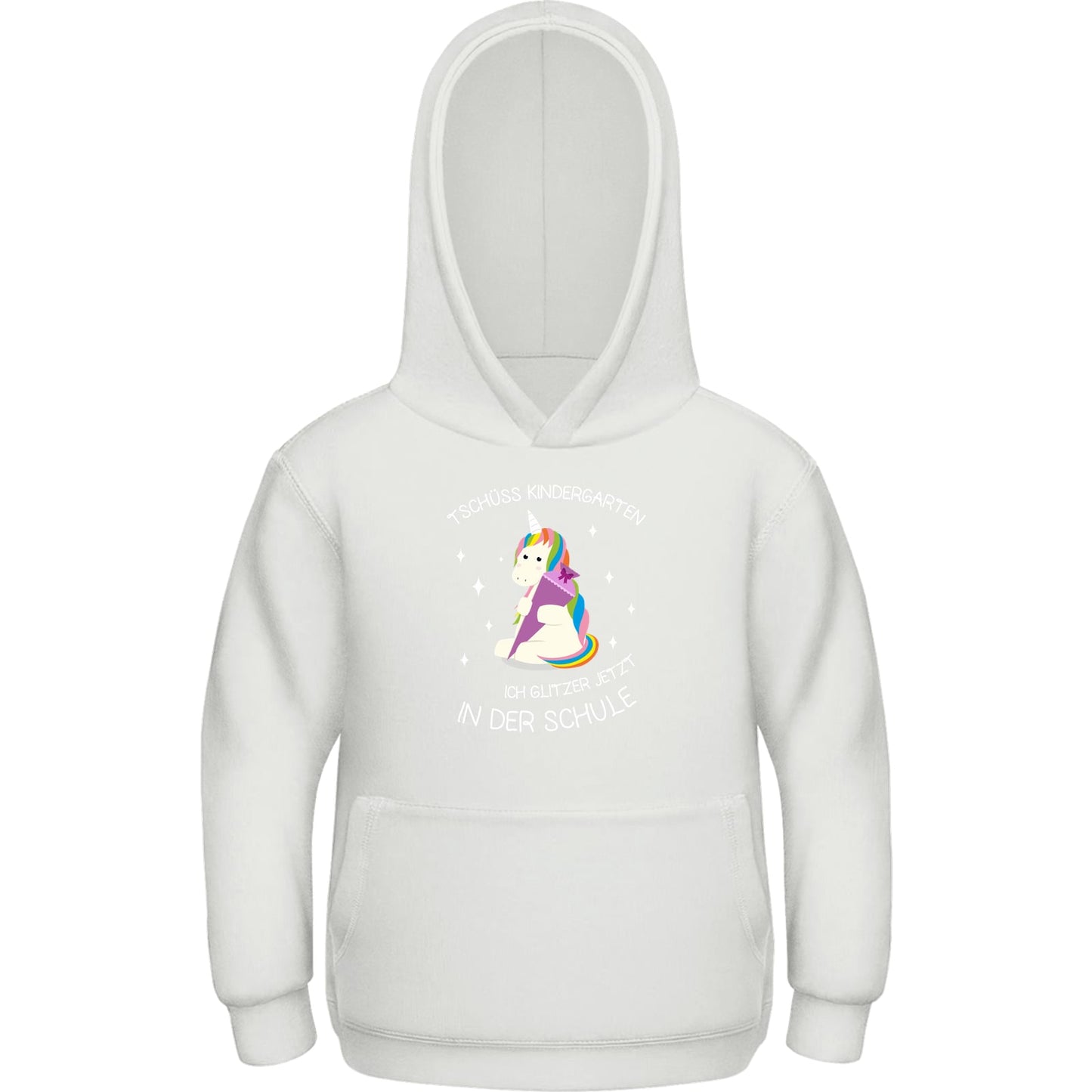 Kinder Hoodie Einschulung Einhorn – Tschüss Kindergarten