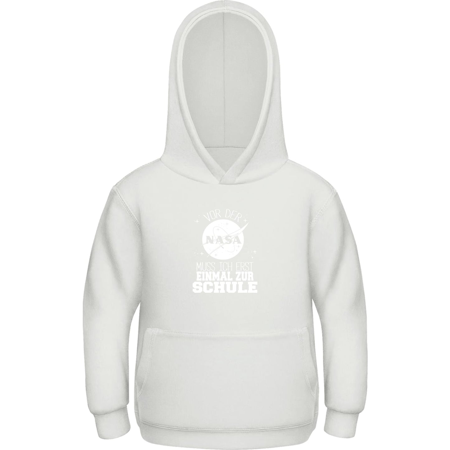 Kinder Hoodie Einschulung NASA Weltraum – Vor der NASA erst zur Schule