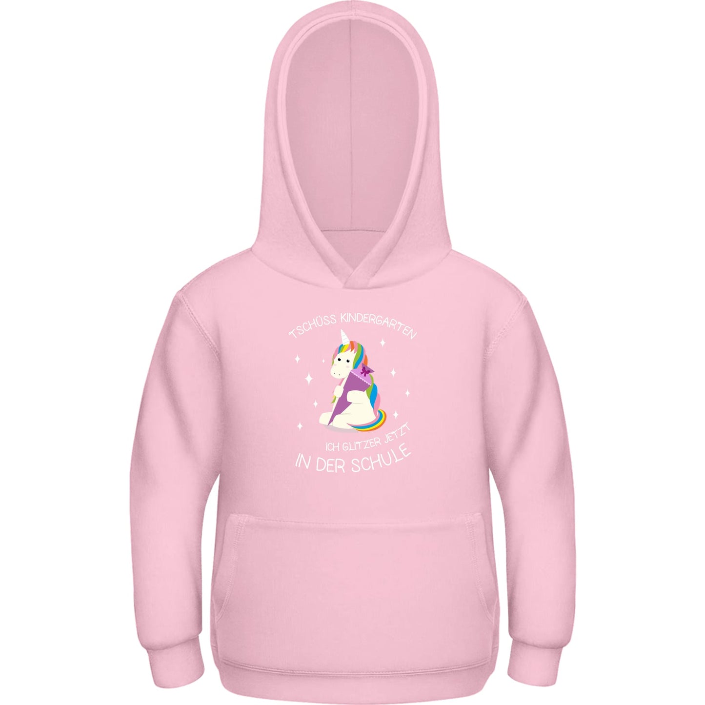 Kinder Hoodie Einschulung Einhorn – Tschüss Kindergarten