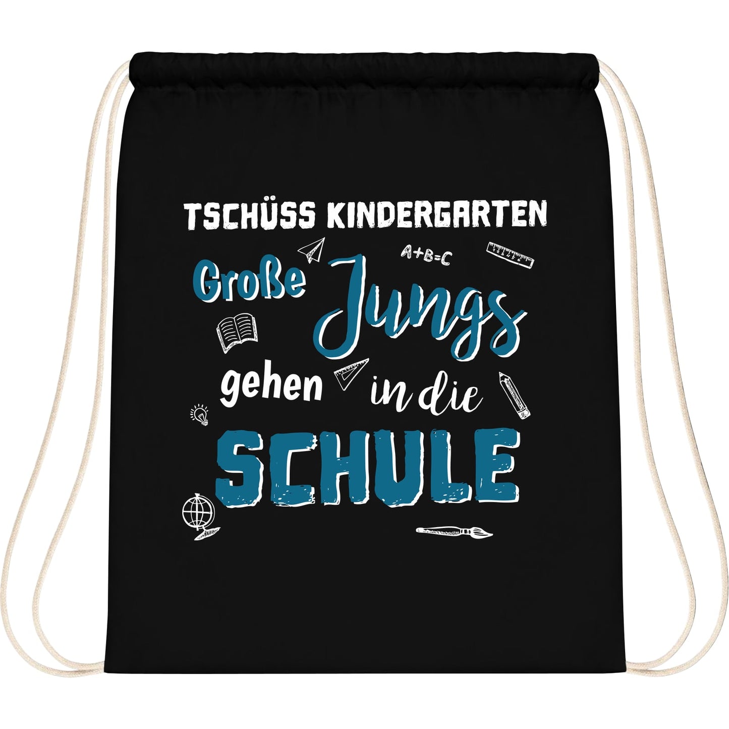 Turnbeutel Einschulung Junge – Tschüss Kindergarten