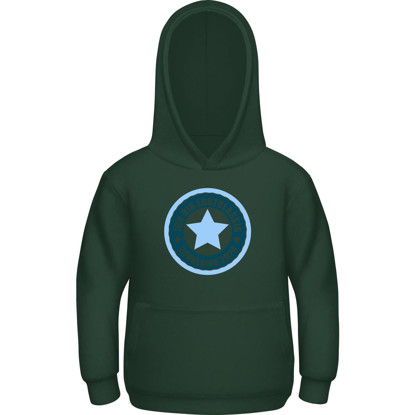 Kinder Hoodie Einschulung – Ich bin erstklassig, Schulkind 2026