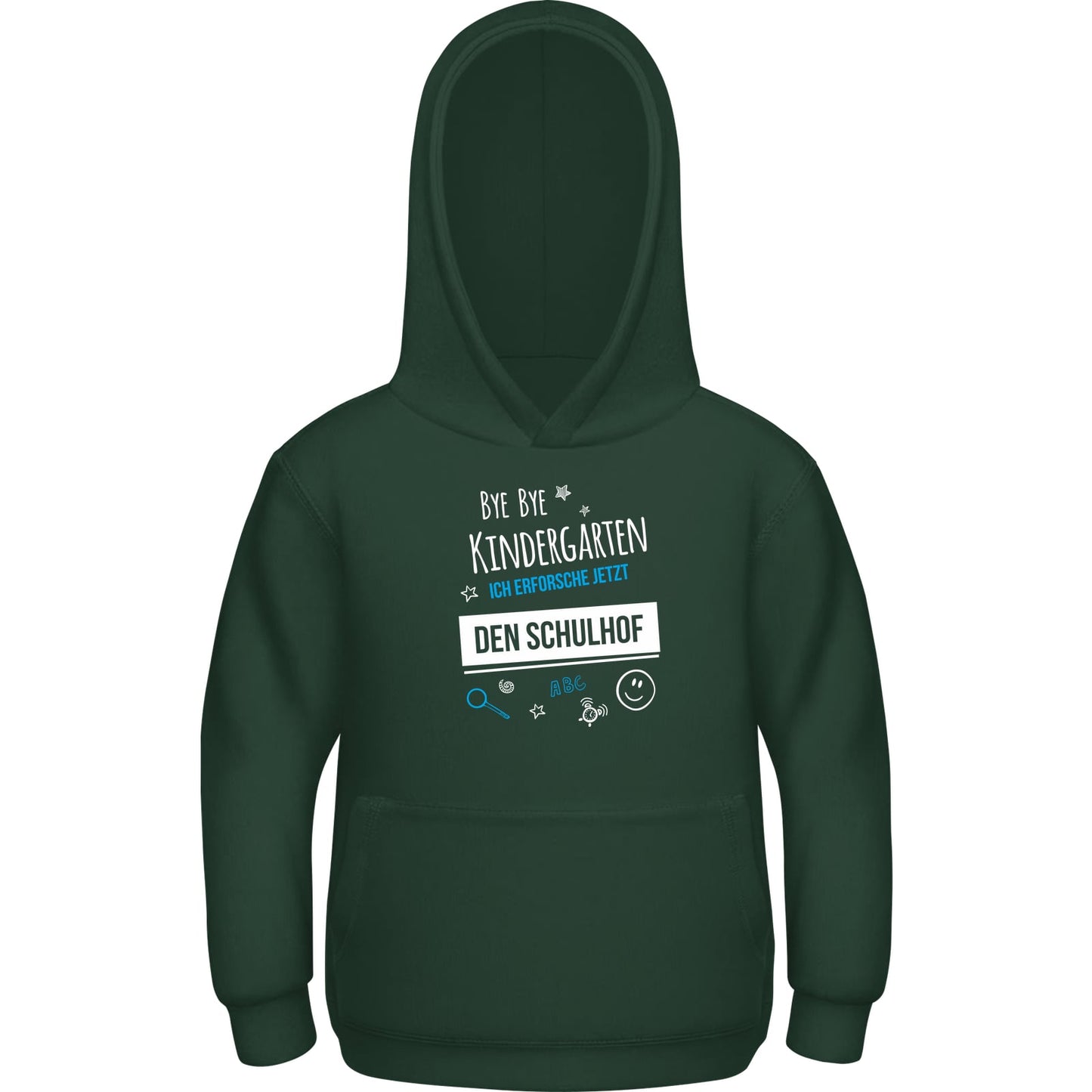 Kinder Hoodie Einschulung Mädchen – Bye Bye Kindergarten Schulhof