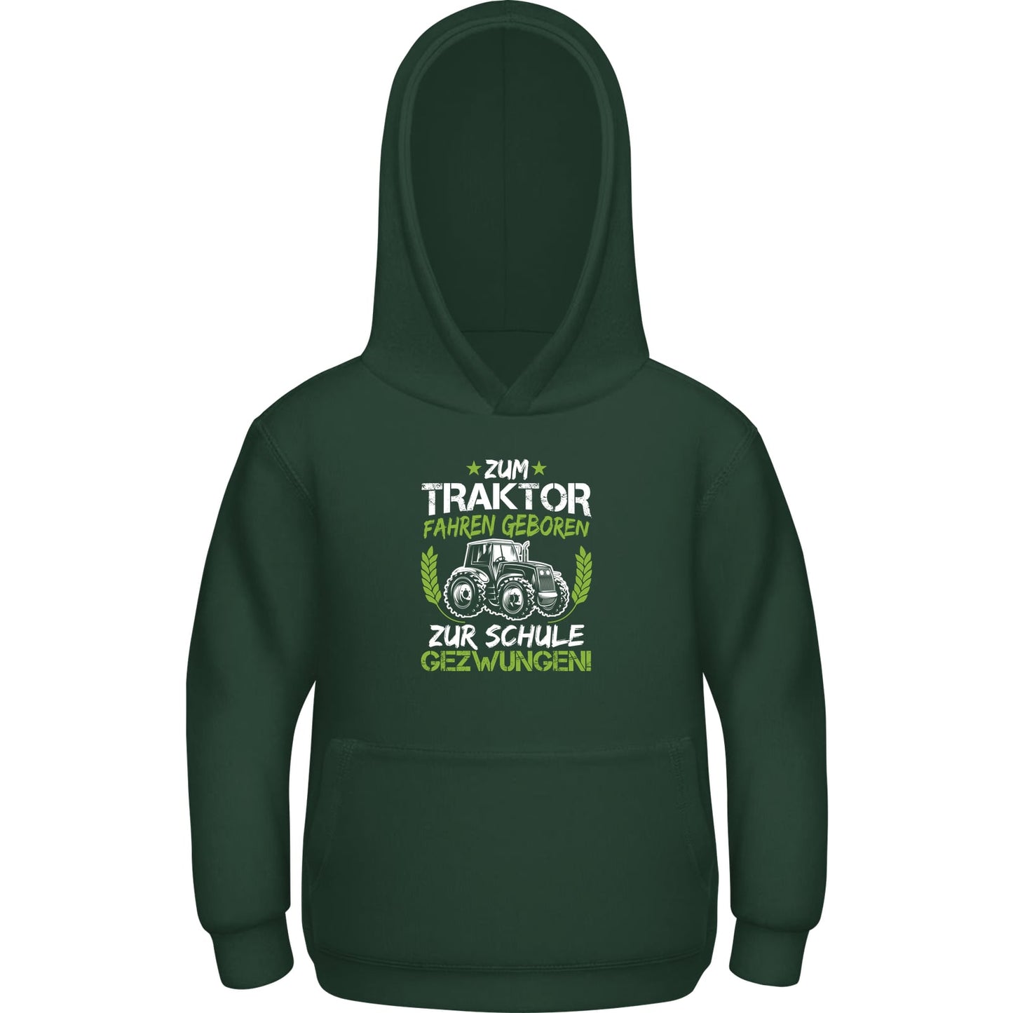 Kinder Hoodie Einschulung Traktor – Zum Traktor fahren geboren