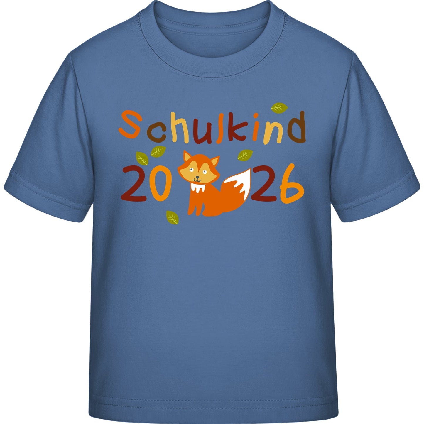 Kinder T-Shirt Einschulung Fuchs – Schulkind 2026