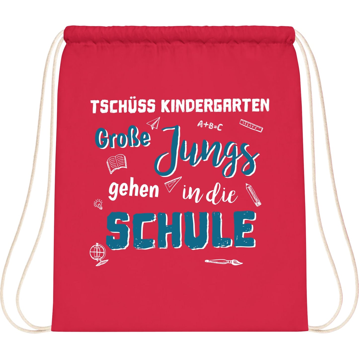 Turnbeutel Einschulung Junge – Tschüss Kindergarten