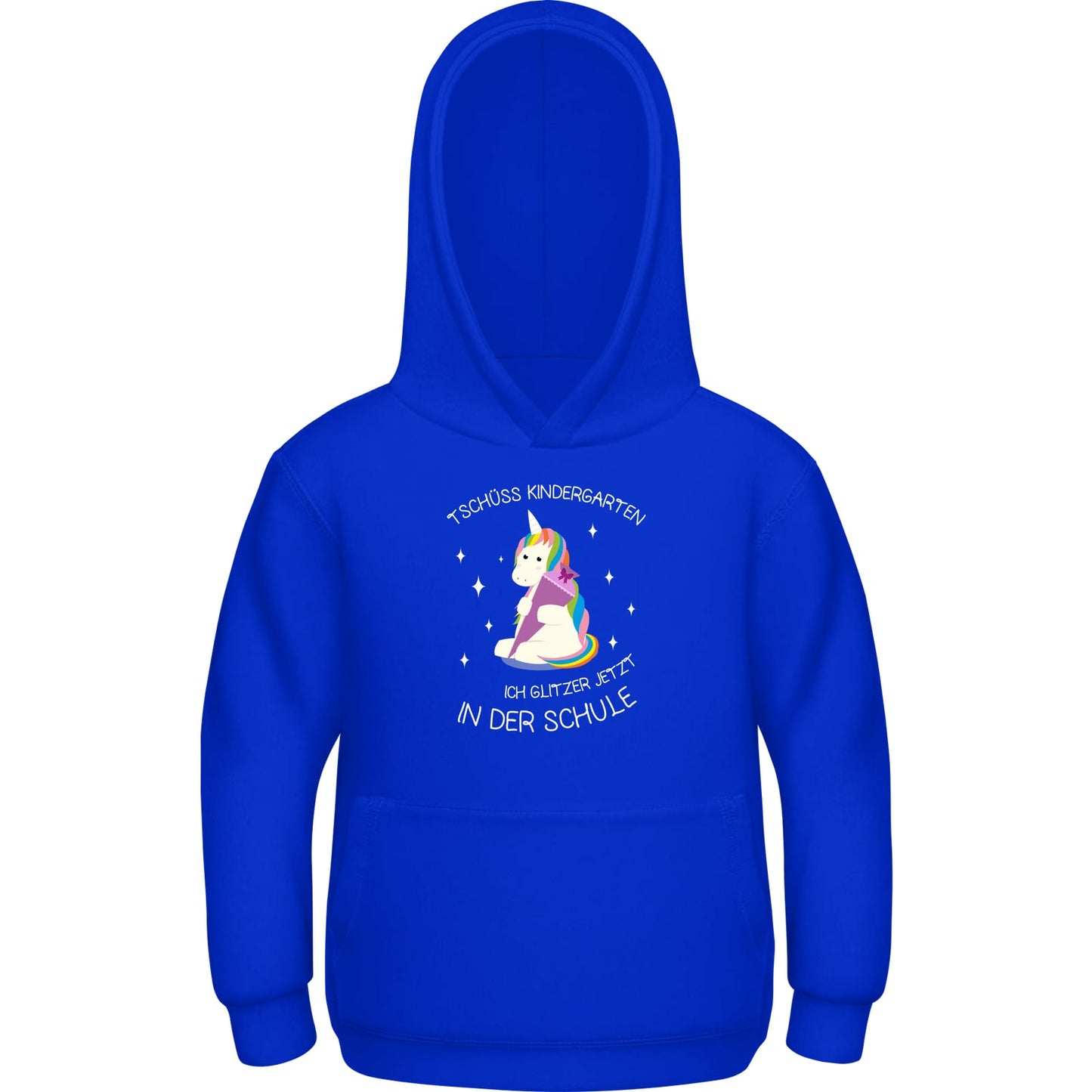 Kinder Hoodie Einschulung Einhorn – Tschüss Kindergarten