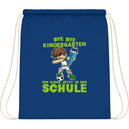 Turnbeutel Einschulung Fußball Junge – Bye Bye Kindergarten
