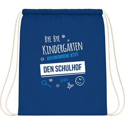 Turnbeutel Einschulung Bye Bye Kindergarten Schulhof
