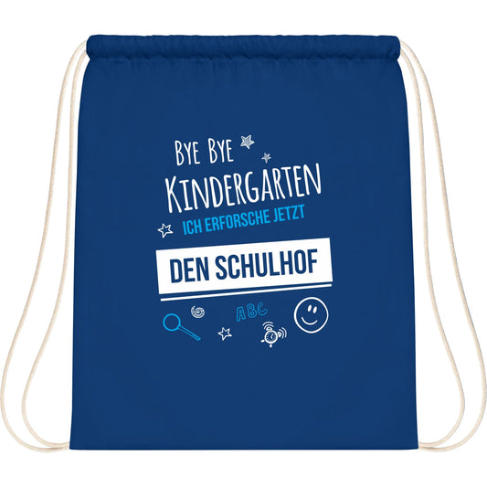 Turnbeutel Einschulung Bye Bye Kindergarten Schulhof