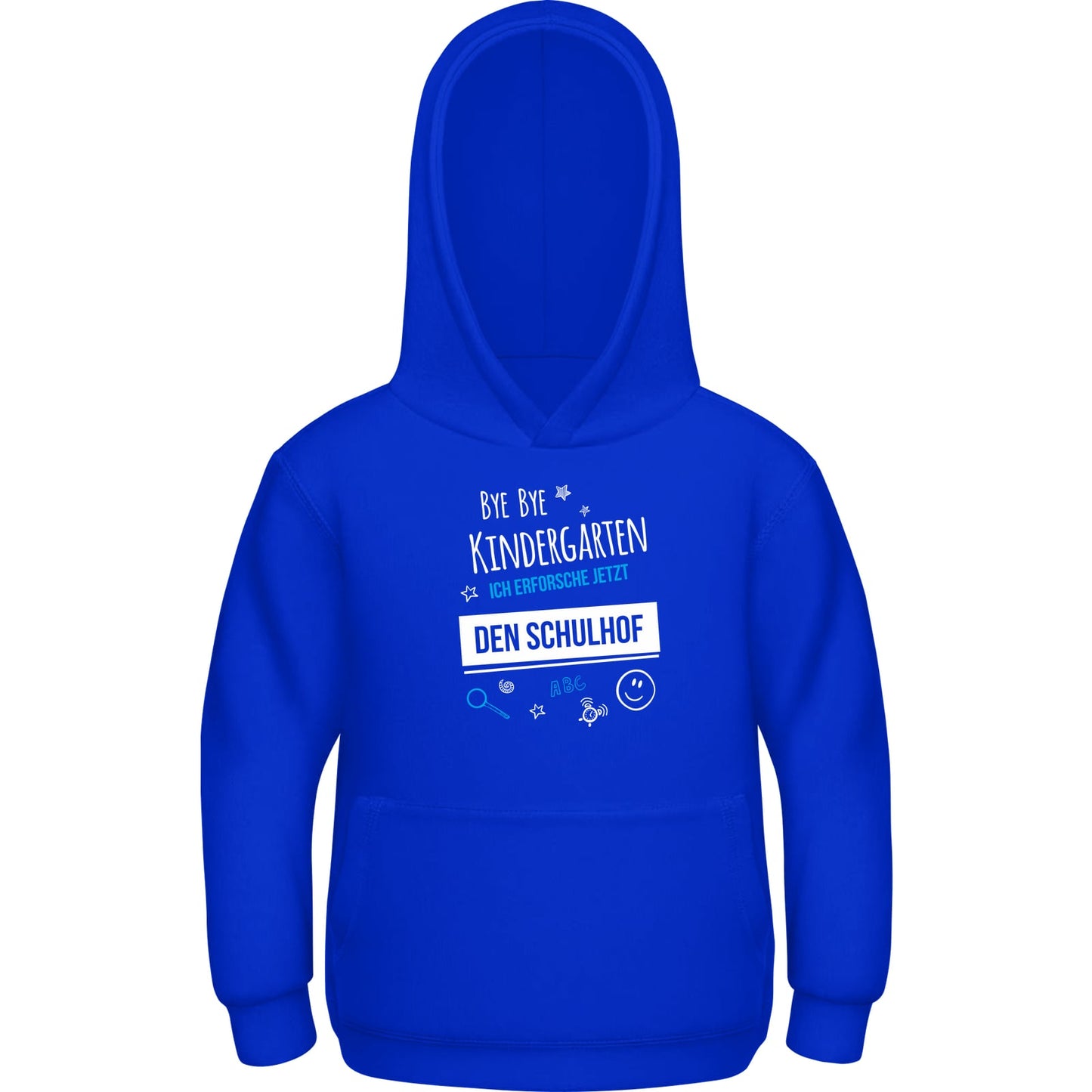 Kinder Hoodie Einschulung Mädchen – Bye Bye Kindergarten Schulhof