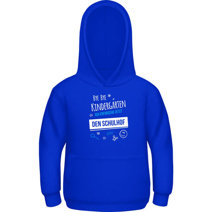 Kinder Hoodie Einschulung Mädchen – Bye Bye Kindergarten Schulhof