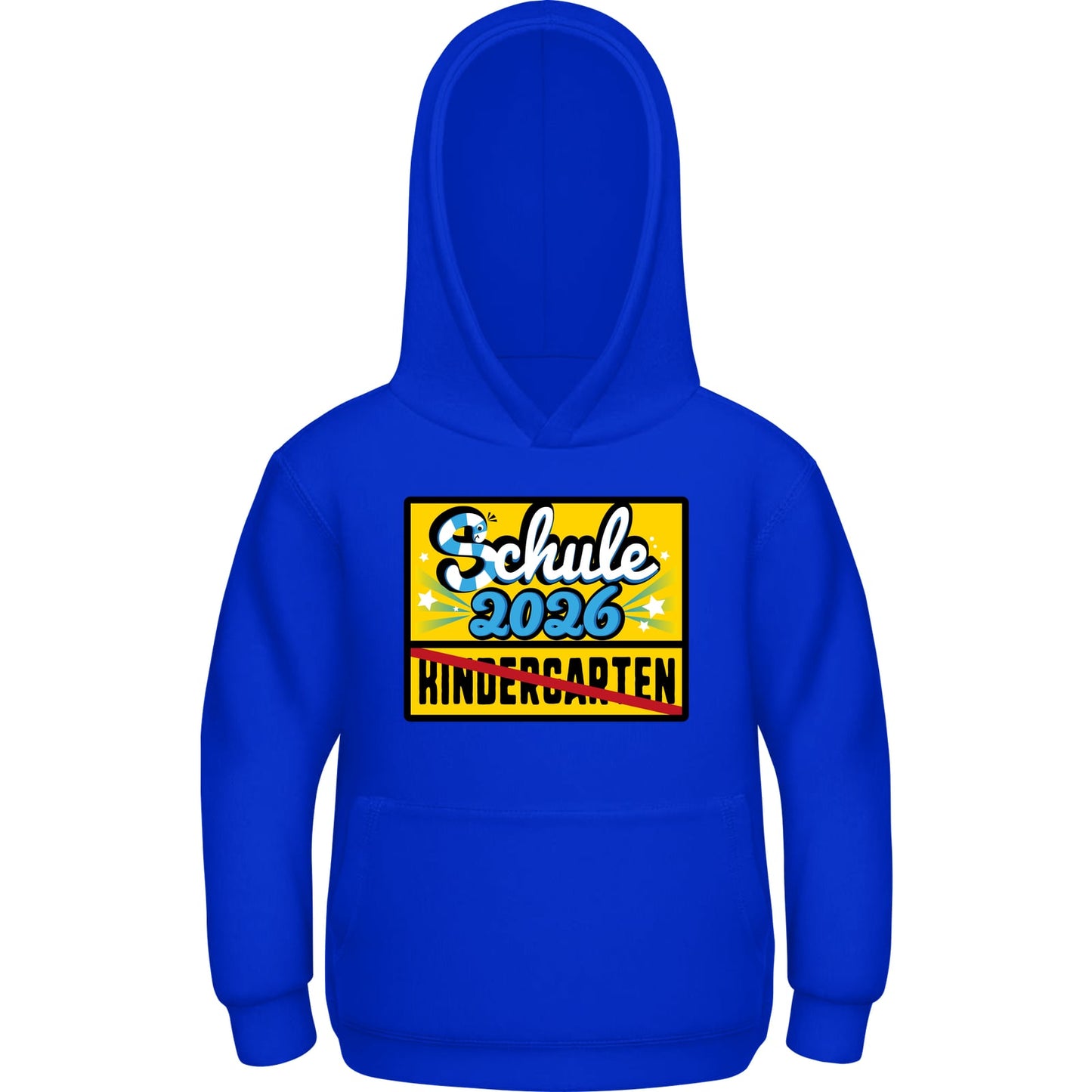 Kinder Hoodie Einschulung 2026 – Tschüss Kindergarten Motiv