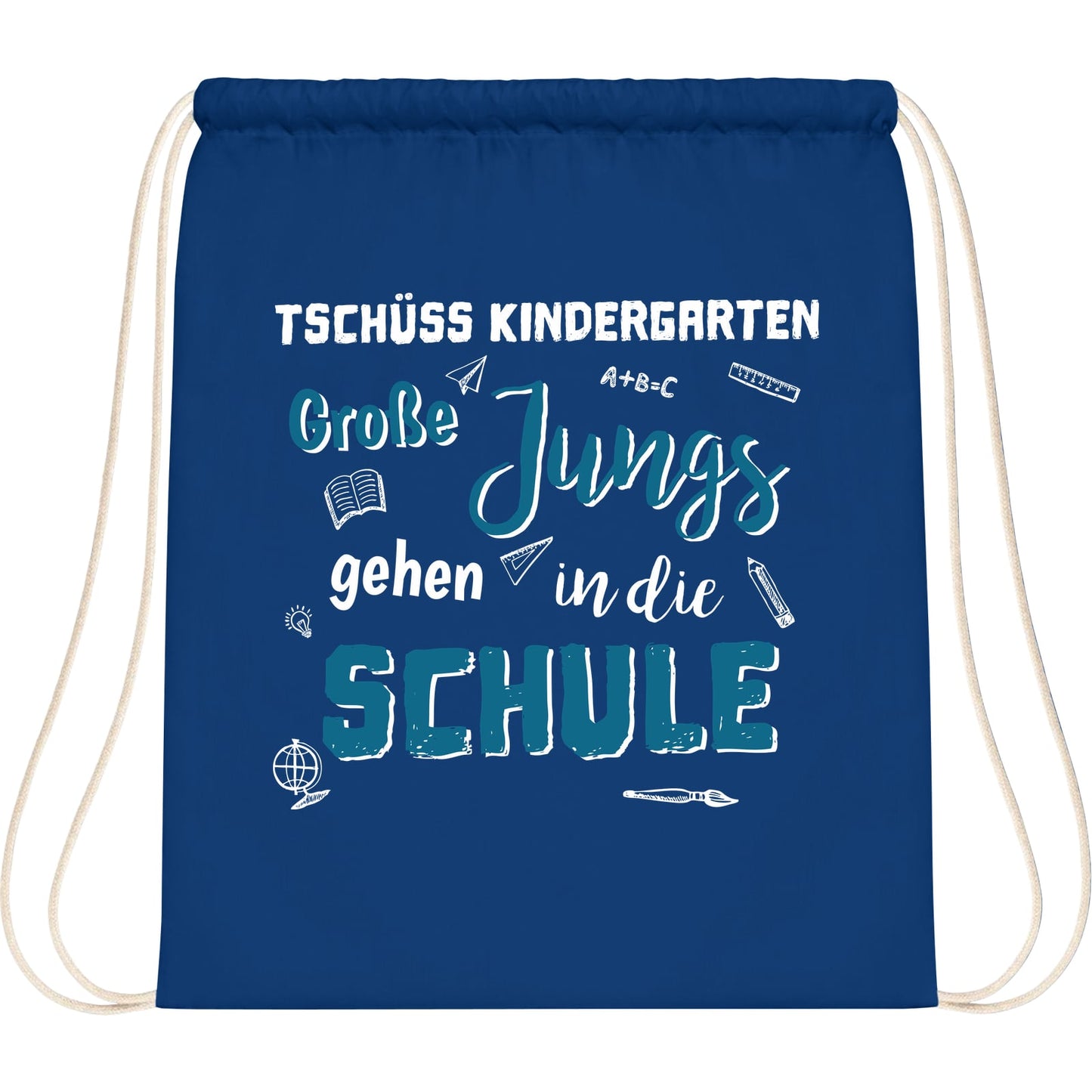 Turnbeutel Einschulung Junge – Tschüss Kindergarten