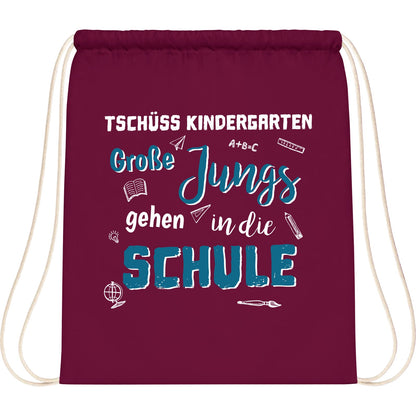 Turnbeutel Einschulung Junge – Tschüss Kindergarten