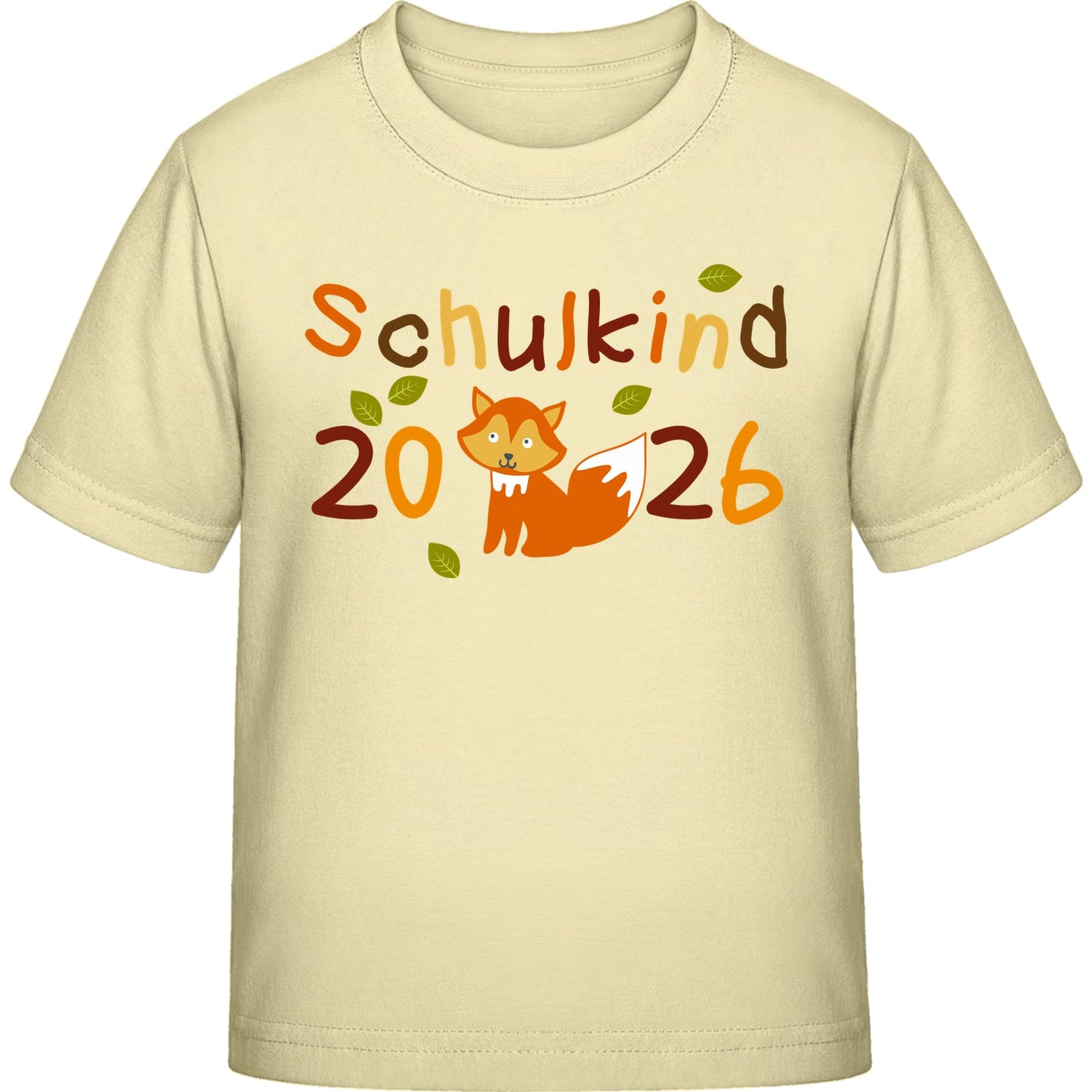 Kinder T-Shirt Einschulung Fuchs – Schulkind 2026