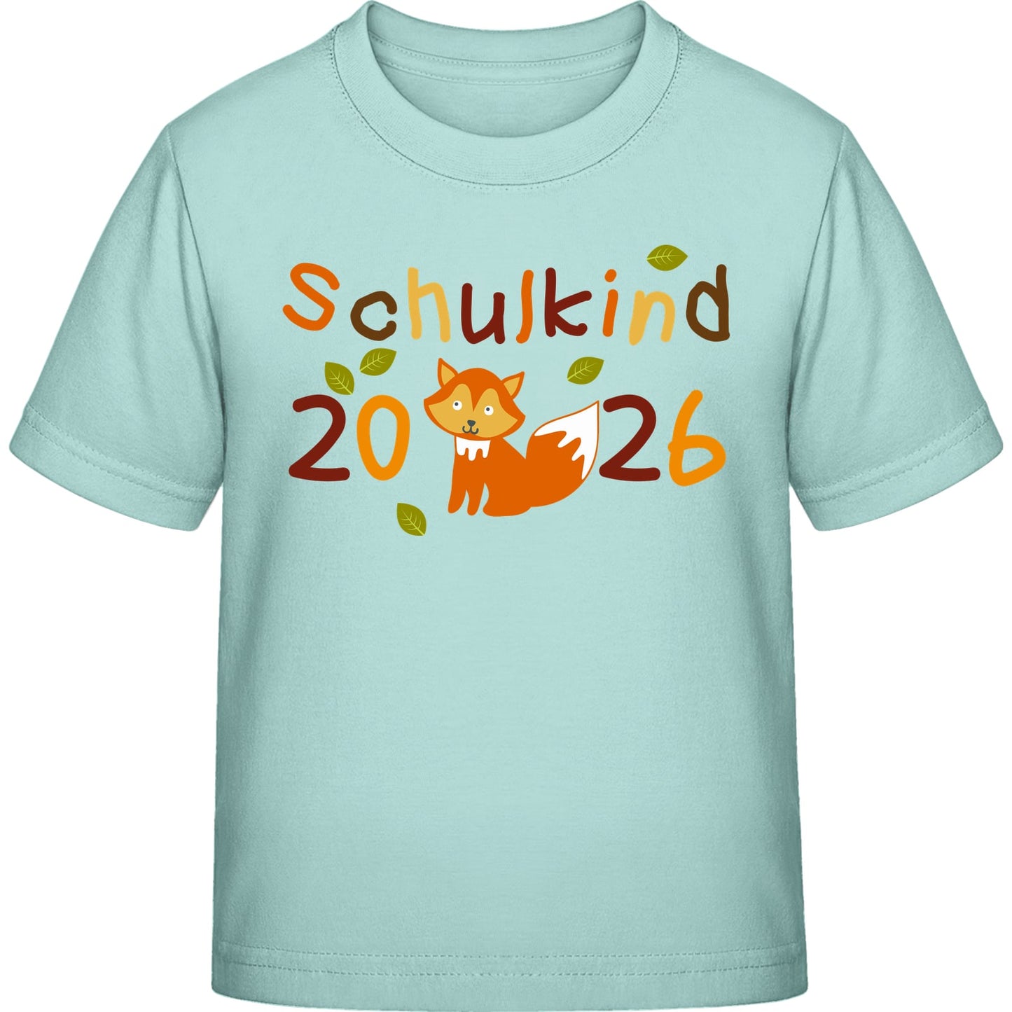 Kinder T-Shirt Einschulung Fuchs – Schulkind 2026
