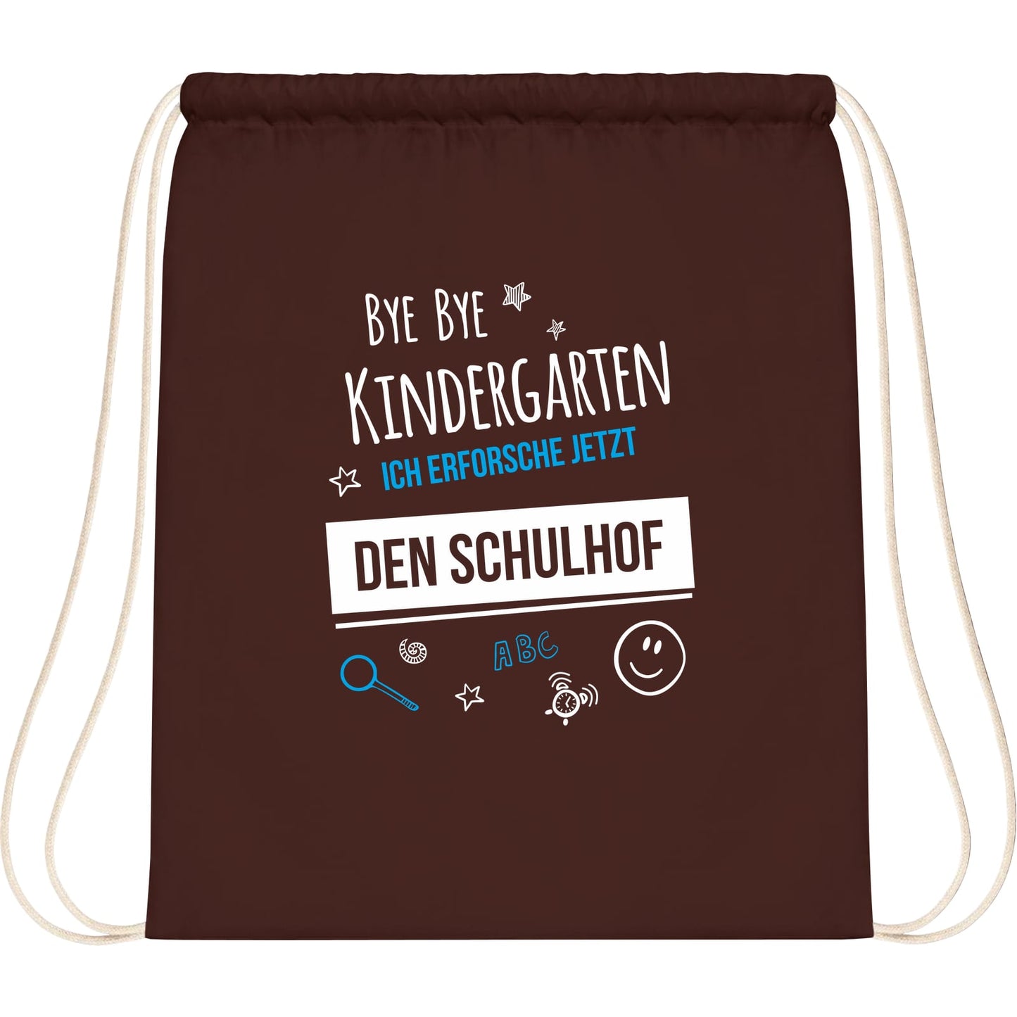 Turnbeutel Einschulung Bye Bye Kindergarten Schulhof
