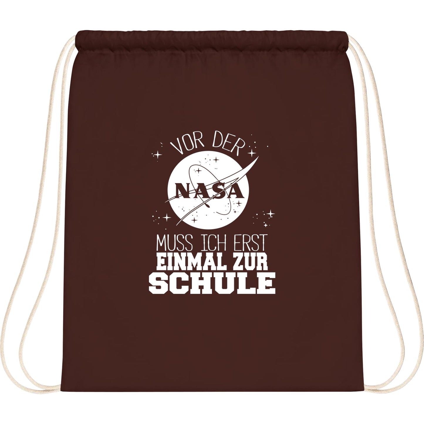 Turnbeutel Einschulung NASA Astronaut – Vor der NASA muss ich erst einmal zur Schule