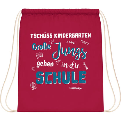 Turnbeutel Einschulung Junge – Tschüss Kindergarten