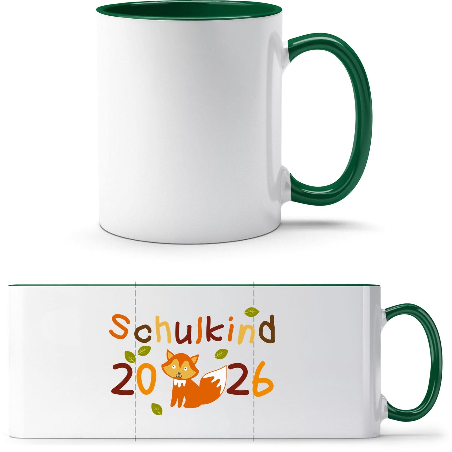 Tasse Einschulung Fuchs – Schulkind 2026 Geschenk