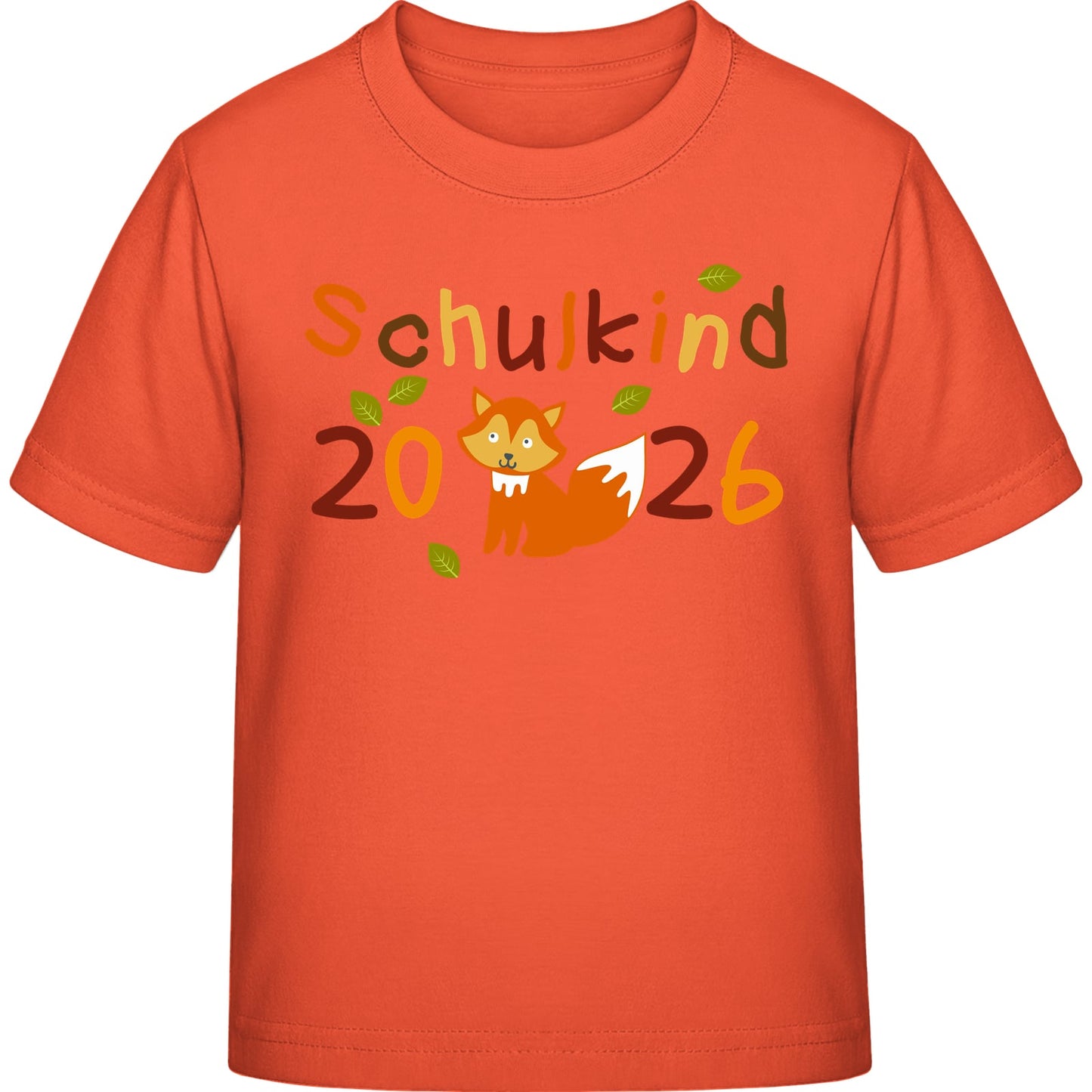 Kinder T-Shirt Einschulung Fuchs – Schulkind 2026