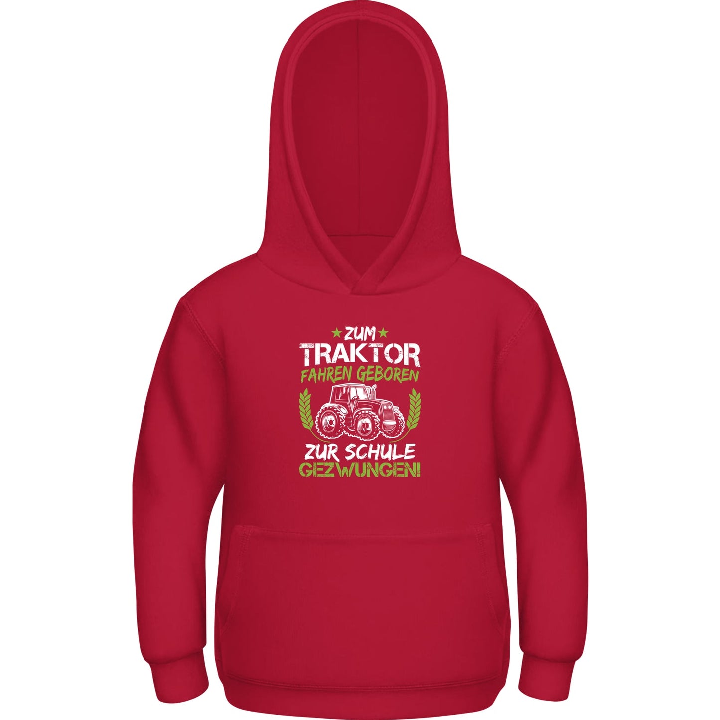 Kinder Hoodie Einschulung Traktor – Zum Traktor fahren geboren