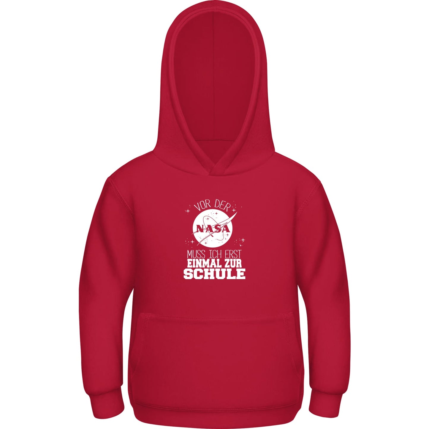 Kinder Hoodie Einschulung NASA Weltraum – Vor der NASA erst zur Schule