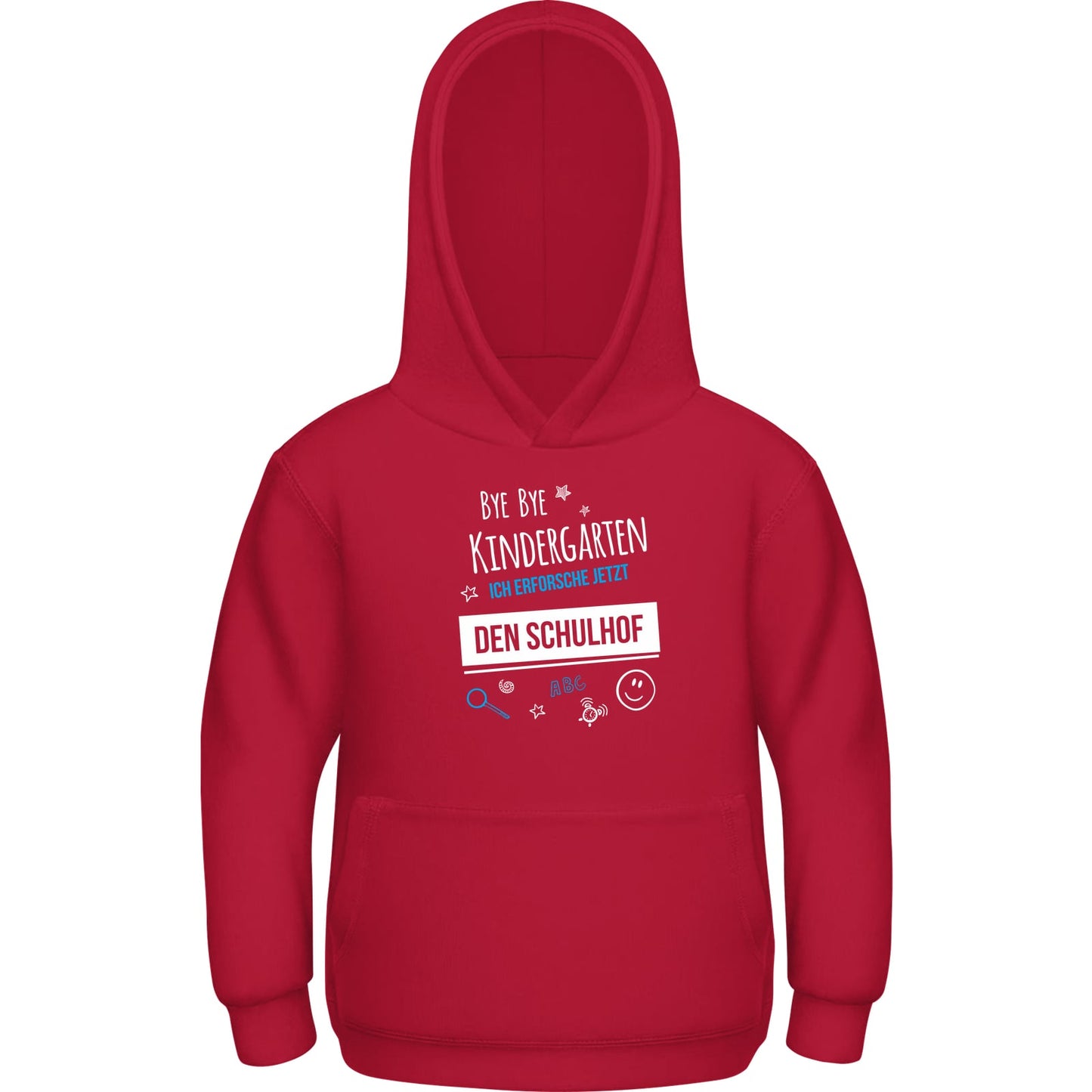 Kinder Hoodie Einschulung Mädchen – Bye Bye Kindergarten Schulhof