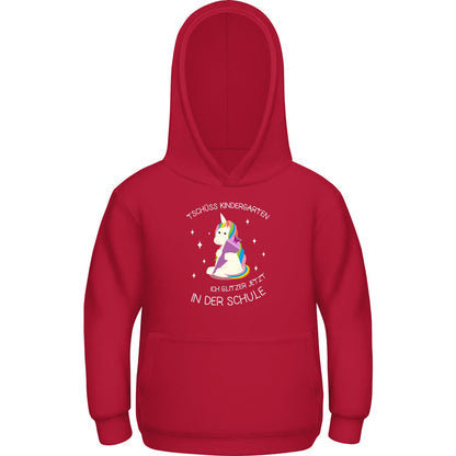 Kinder Hoodie Einschulung Einhorn – Tschüss Kindergarten