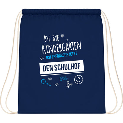 Turnbeutel Einschulung Bye Bye Kindergarten Schulhof