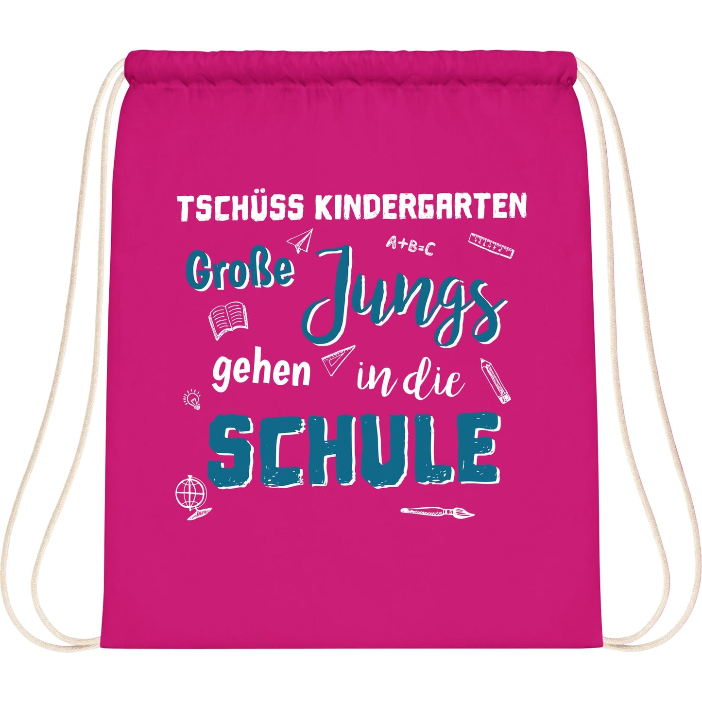 Turnbeutel Einschulung Junge – Tschüss Kindergarten