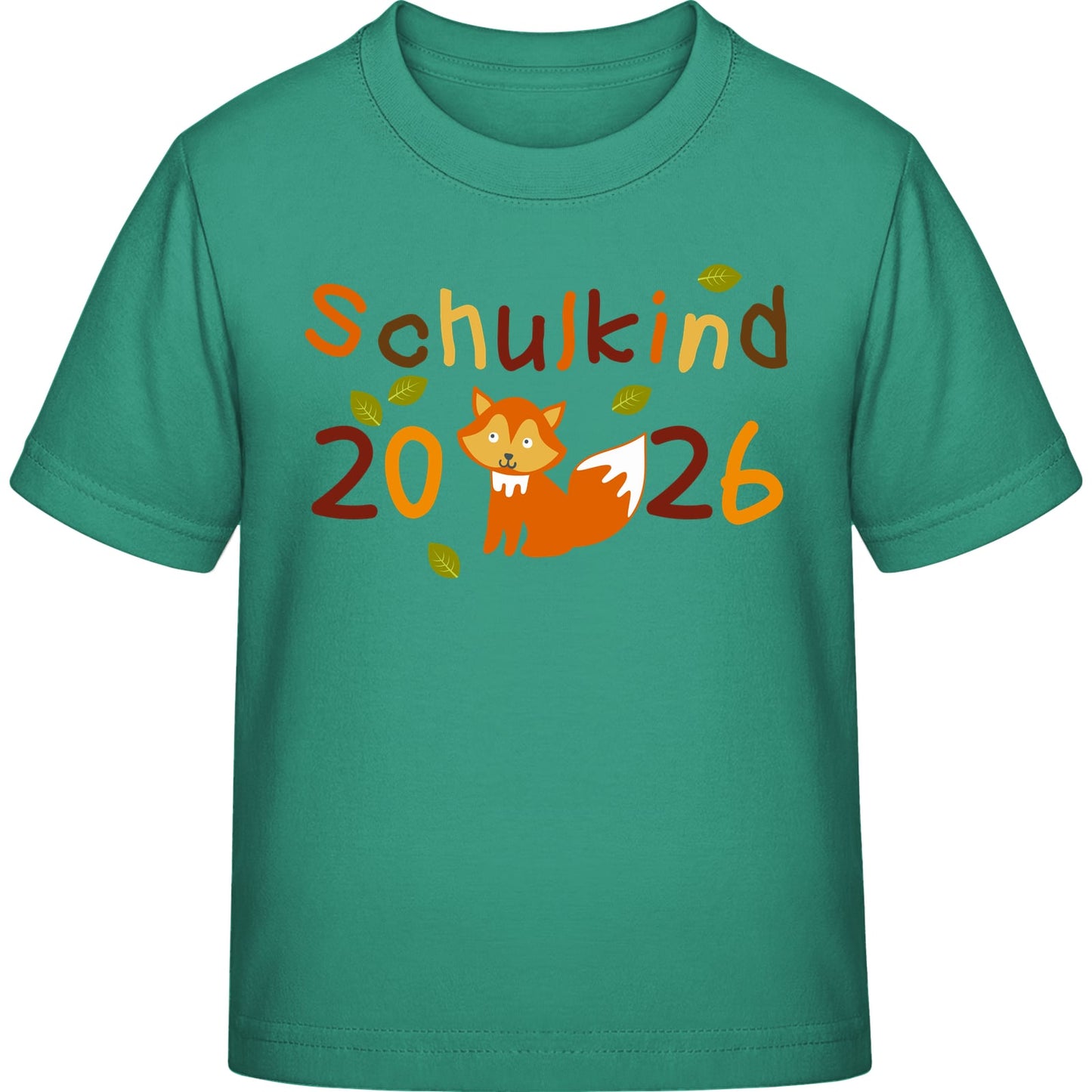 Kinder T-Shirt Einschulung Fuchs – Schulkind 2026