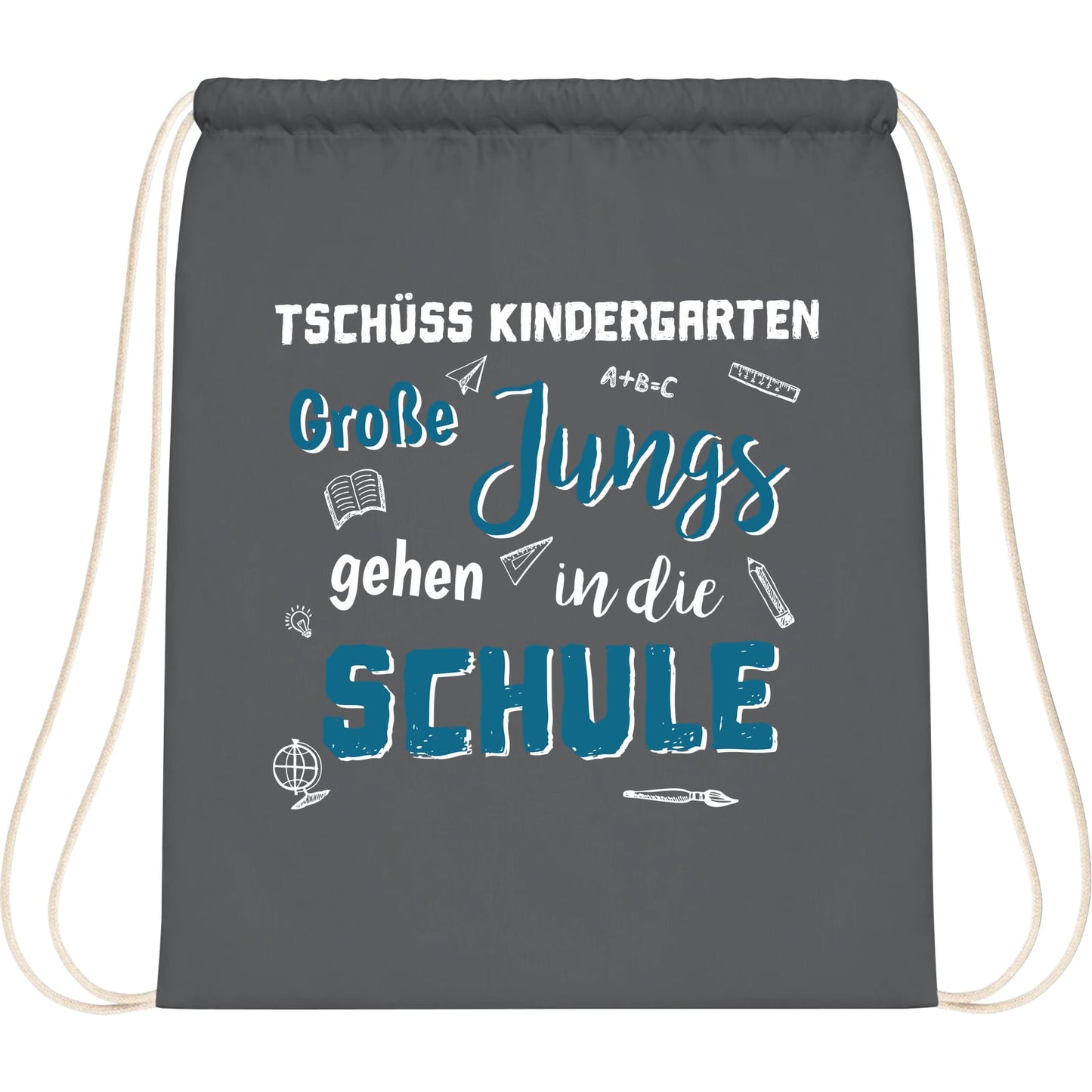 Turnbeutel Einschulung Junge – Tschüss Kindergarten