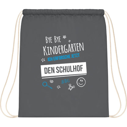 Turnbeutel Einschulung Bye Bye Kindergarten Schulhof