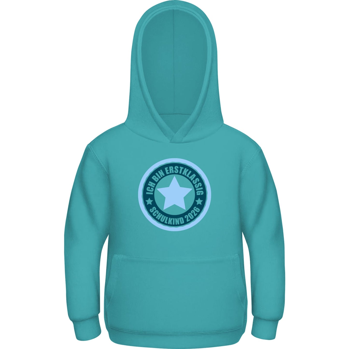 Kinder Hoodie Einschulung – Ich bin erstklassig, Schulkind 2026