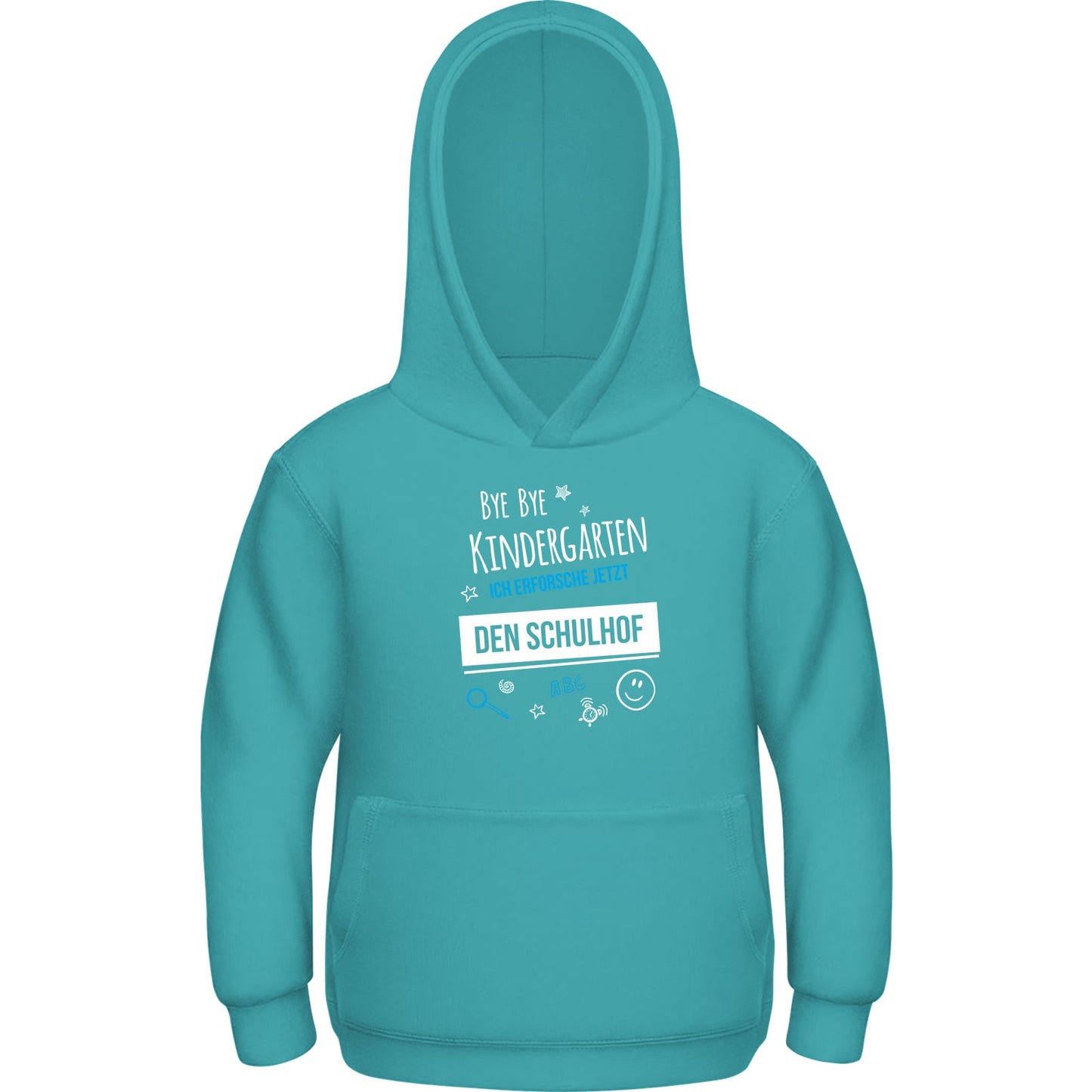 Kinder Hoodie Einschulung Mädchen – Bye Bye Kindergarten Schulhof