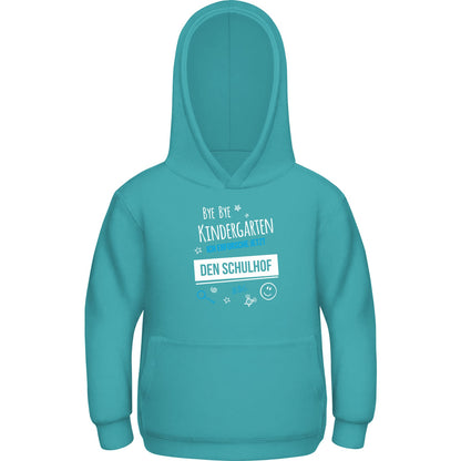 Kinder Hoodie Einschulung Mädchen – Bye Bye Kindergarten Schulhof