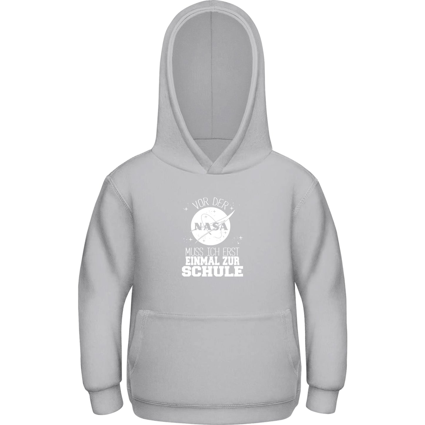 Kinder Hoodie Einschulung NASA Weltraum – Vor der NASA erst zur Schule