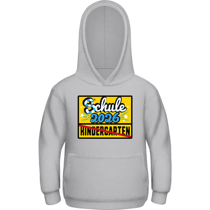 Kinder Hoodie Einschulung 2026 – Tschüss Kindergarten Motiv