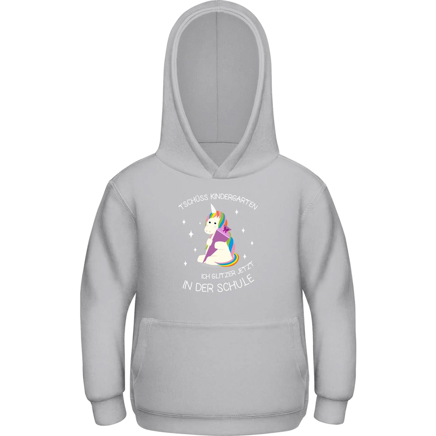 Kinder Hoodie Einschulung Einhorn – Tschüss Kindergarten