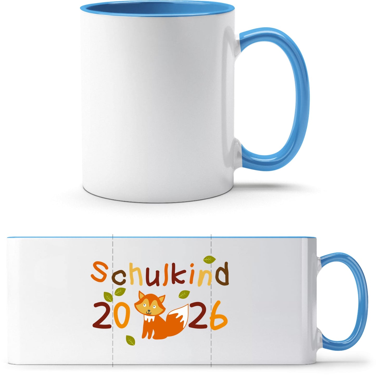 Tasse Einschulung Fuchs – Schulkind 2026 Geschenk