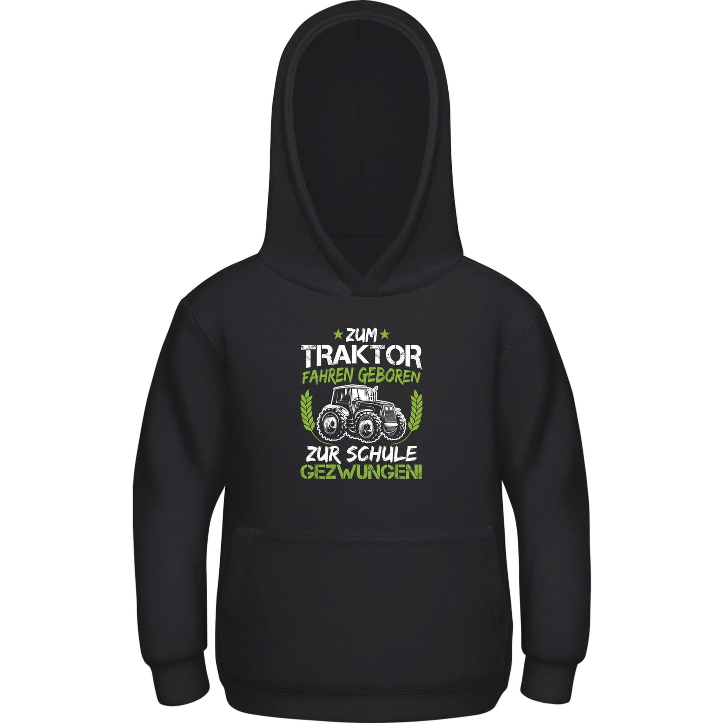 Kinder Hoodie Einschulung Traktor – Zum Traktor fahren geboren