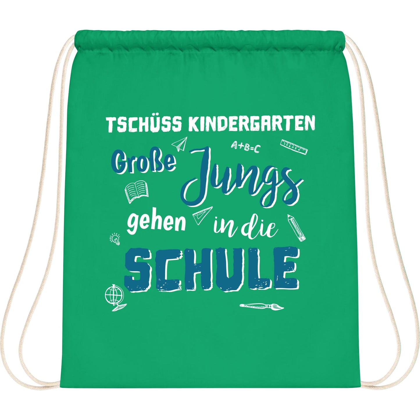 Turnbeutel Einschulung Junge – Tschüss Kindergarten