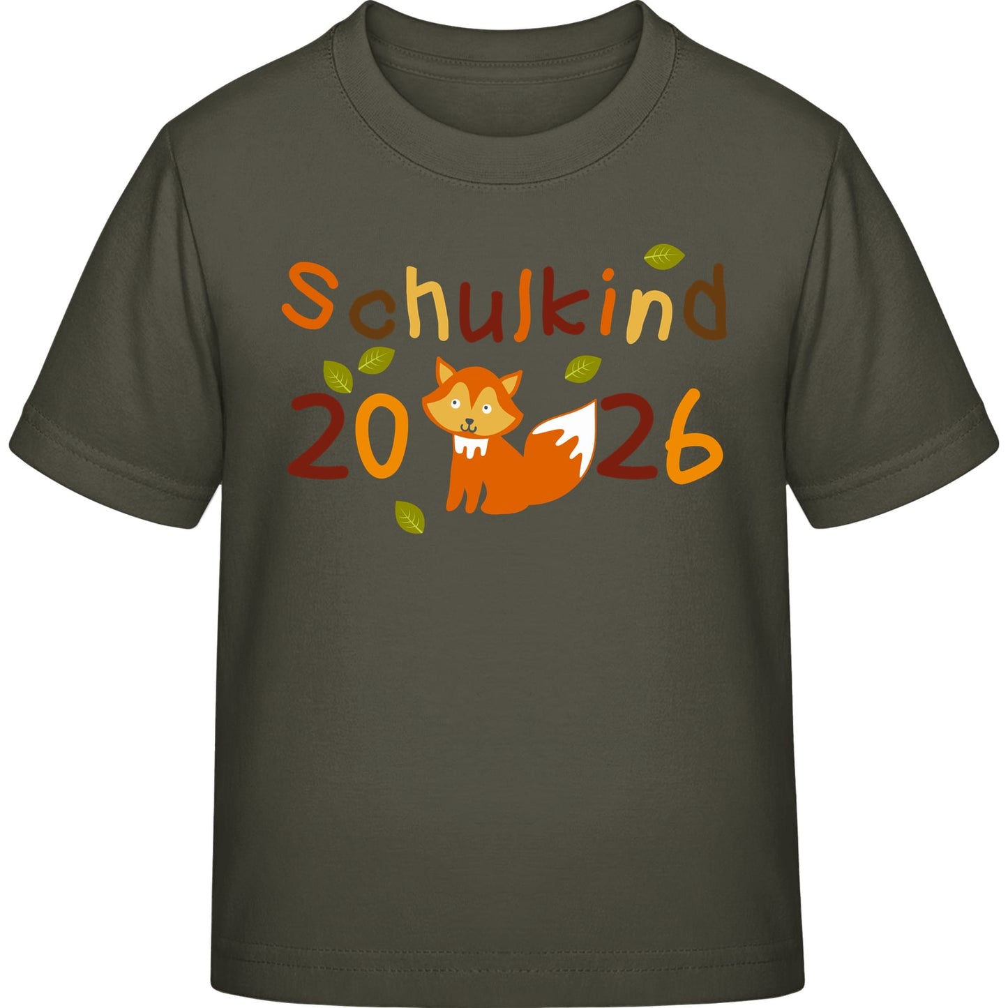 Kinder T-Shirt Einschulung Fuchs – Schulkind 2026